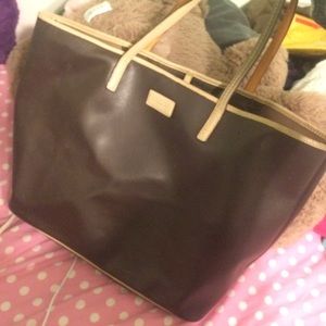 DROPPED THIS PRICE $80- LEATHER BROWN COACH BAG